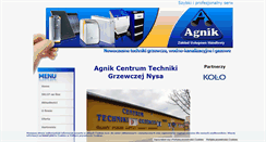 Desktop Screenshot of agnik.pl